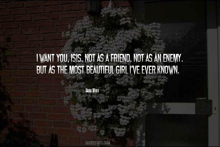 You Most Beautiful Girl Quotes #128916