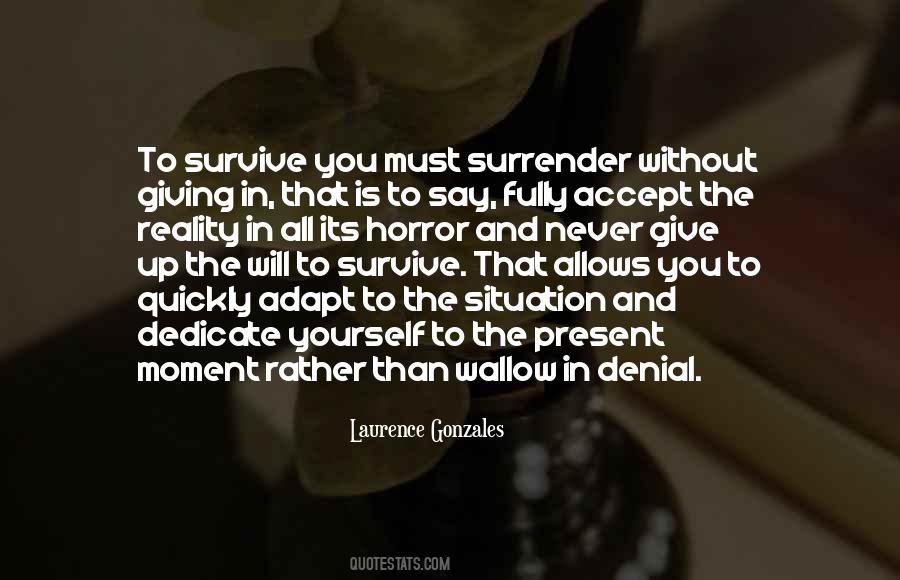 You Must Never Give Up Quotes #1352666