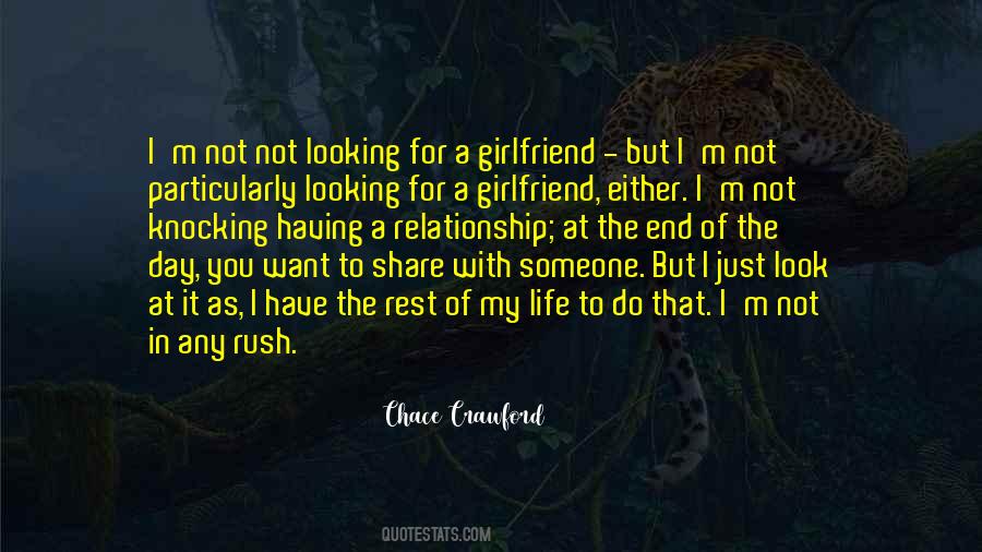 You My Girlfriend Quotes #1163528