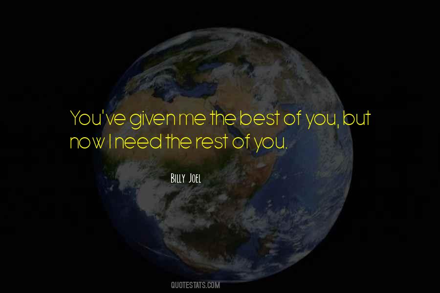 You Need Rest Quotes #841130