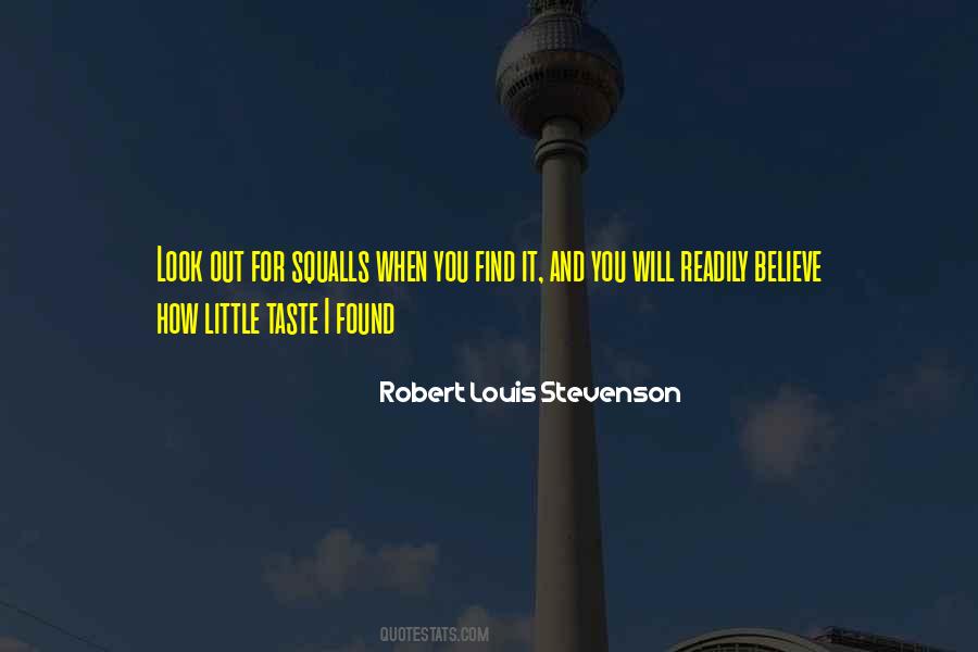 Quotes About Squalls #691437