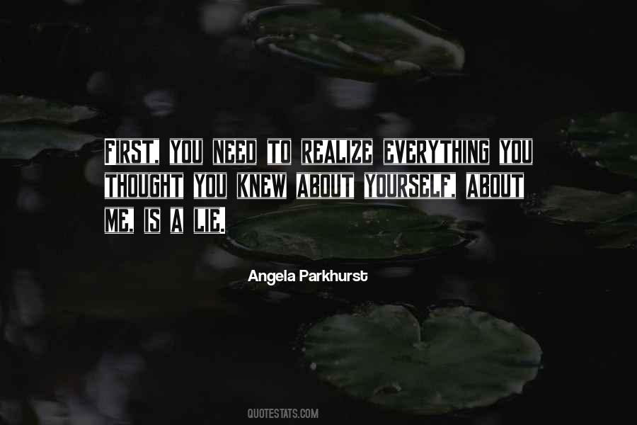 You Need To Realize Quotes #1659614