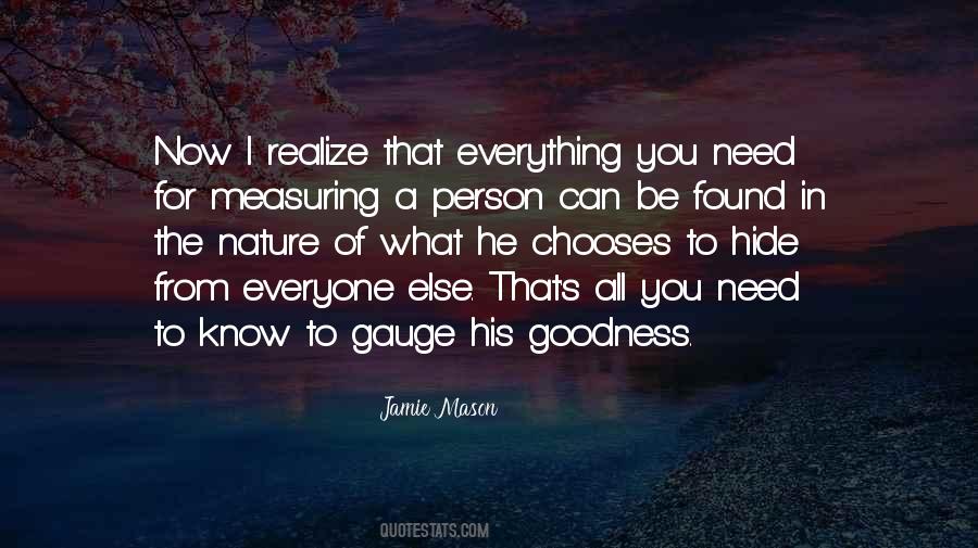 You Need To Realize Quotes #350972