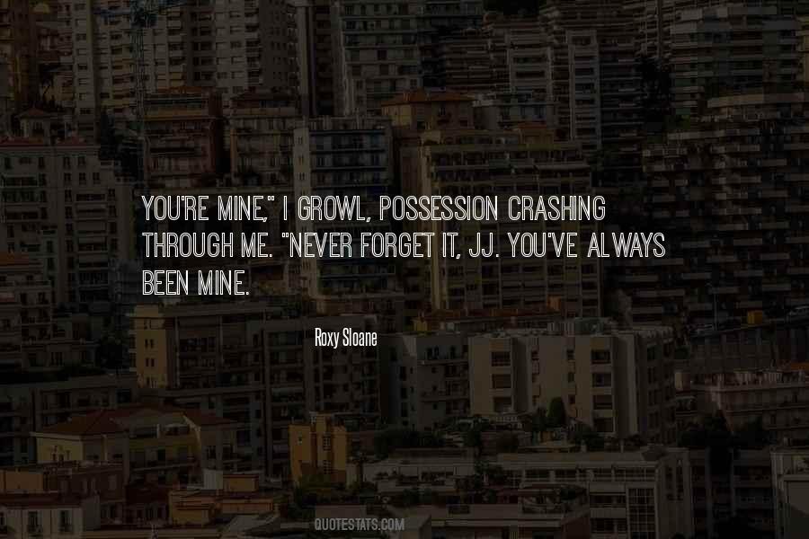 You Never Forget Me Quotes #1471139