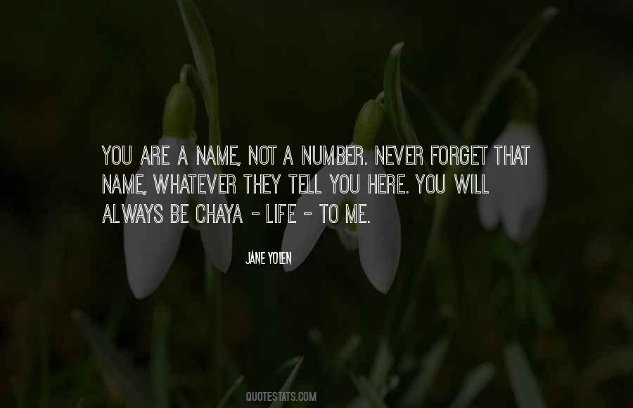 You Never Forget Me Quotes #394437