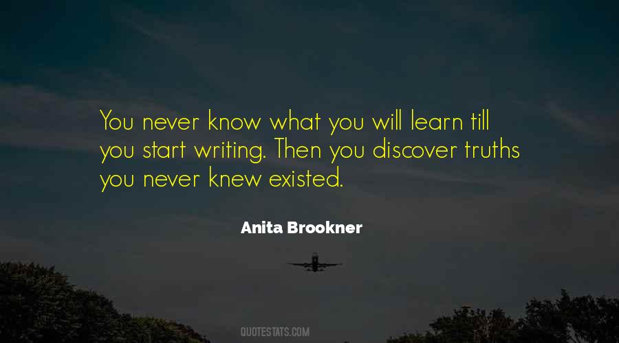You Never Knew Quotes #1052648