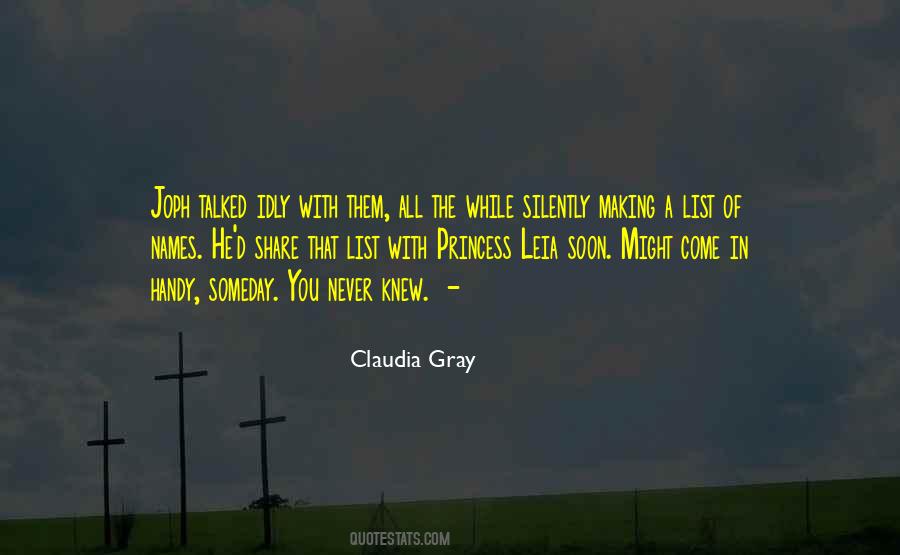 You Never Knew Quotes #169634 You Never Knew Quotes #169634