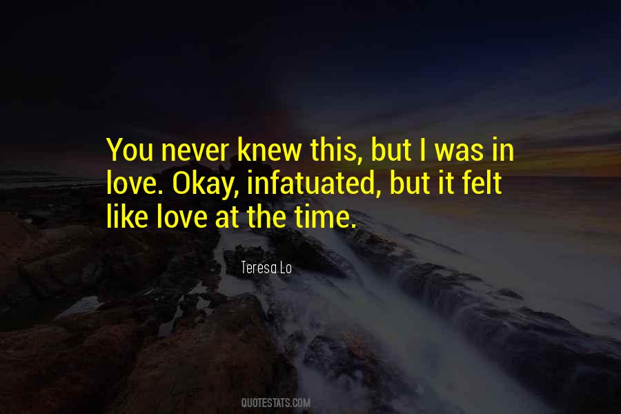 You Never Knew Quotes #273846 You Never Knew Quotes #273846