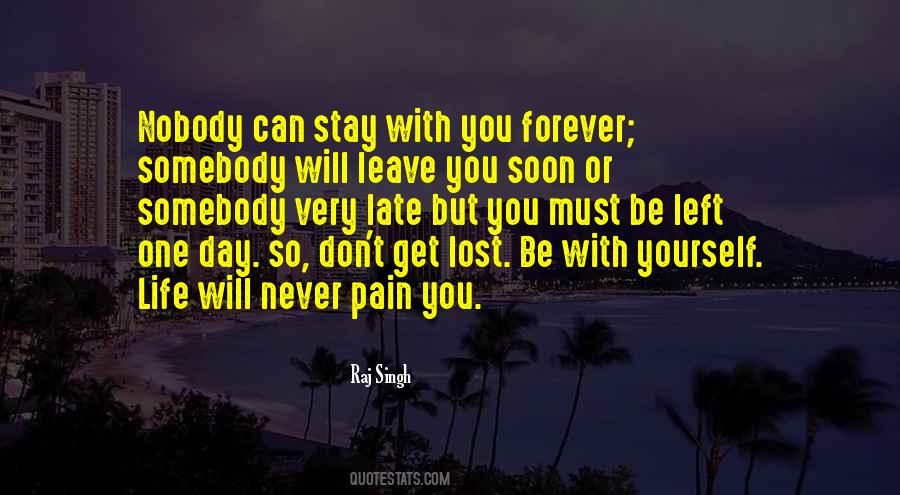 You Never Left Quotes #82045