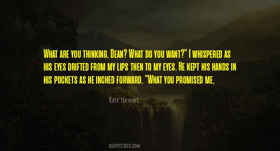 You Promised Quotes #1452843