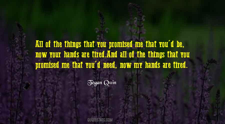 You Promised Quotes #220399