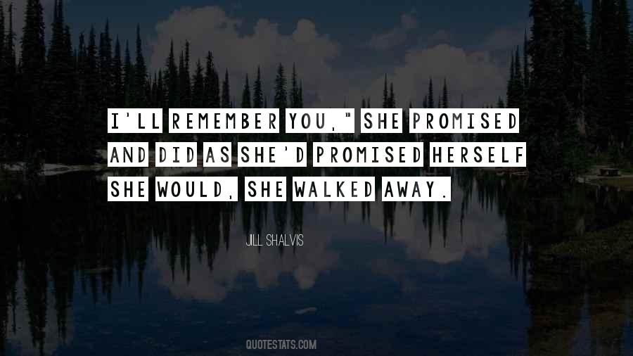 You Promised Quotes #248586