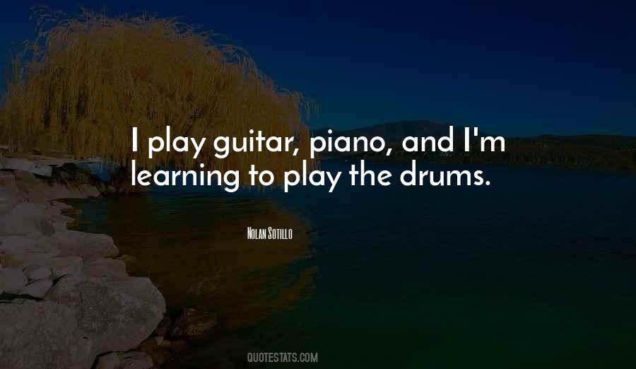 Quotes About Learning The Piano #1759572