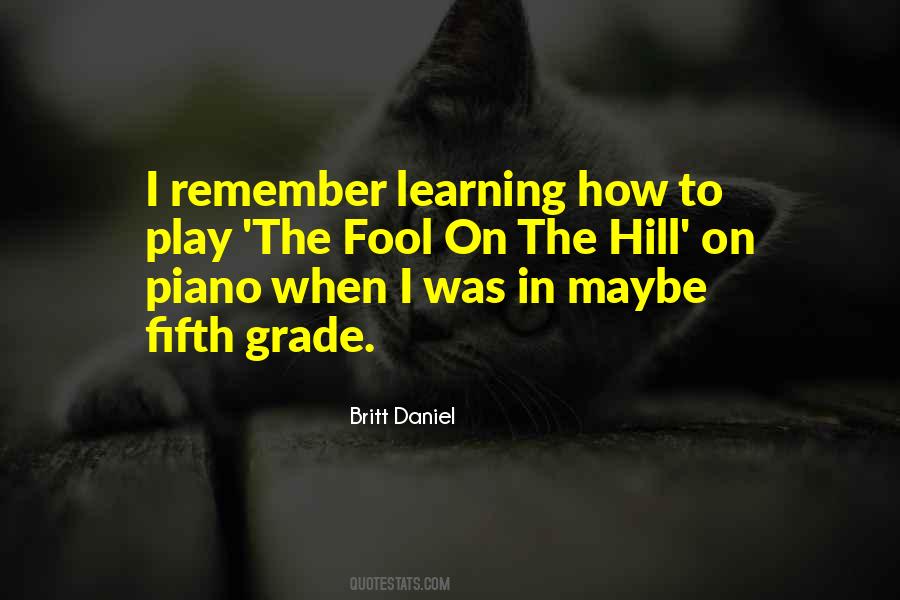 Quotes About Learning The Piano #919635
