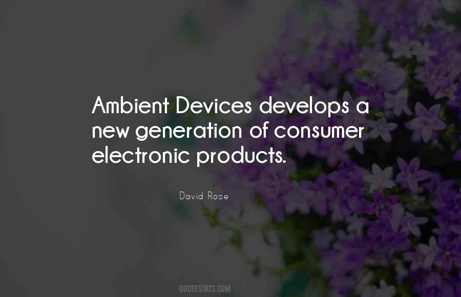 Quotes About Ambient #292869