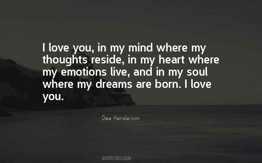 You Reside In My Heart Quotes #1087992