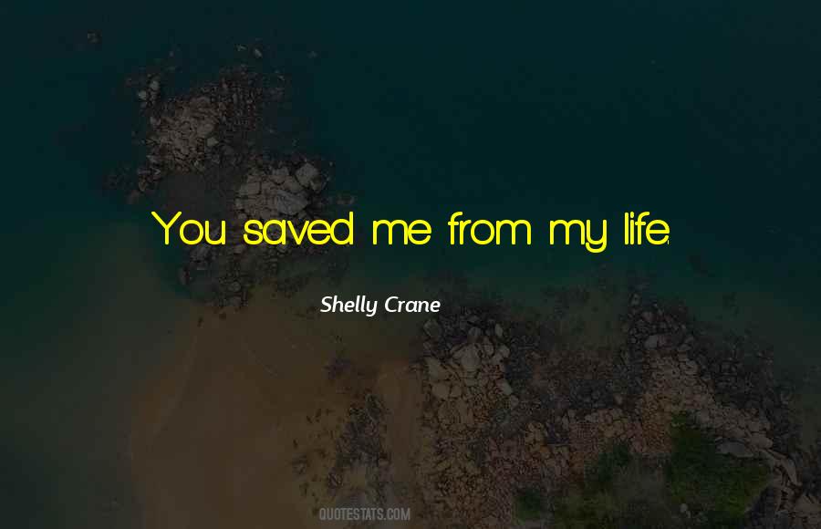 You Saved My Life Quotes #741725