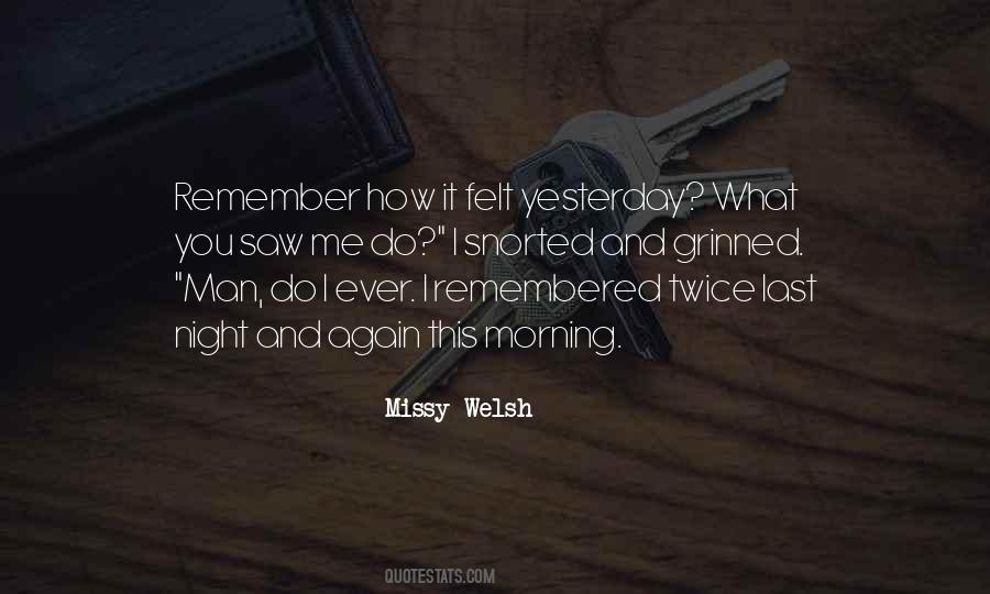 You Saw Me Quotes #212009