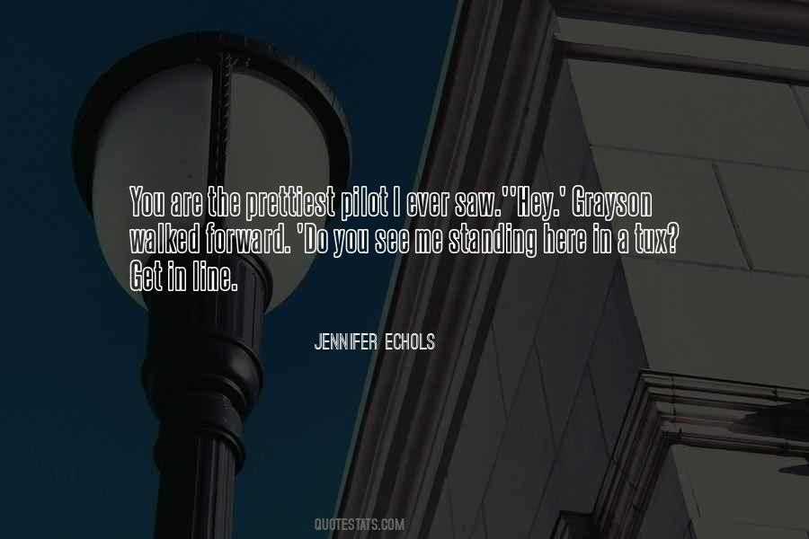 You Saw Me Quotes #69745