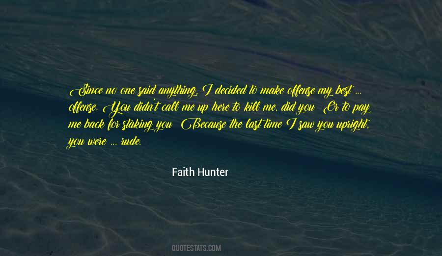 You Saw Me Quotes #79474