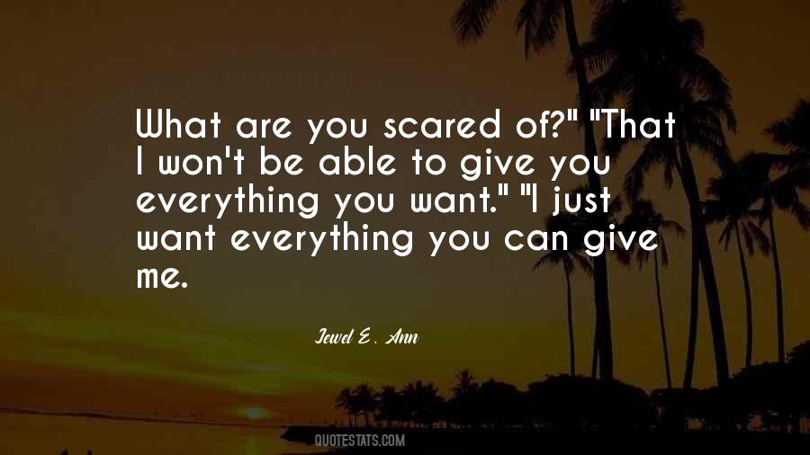 You Scared Quotes #1124399