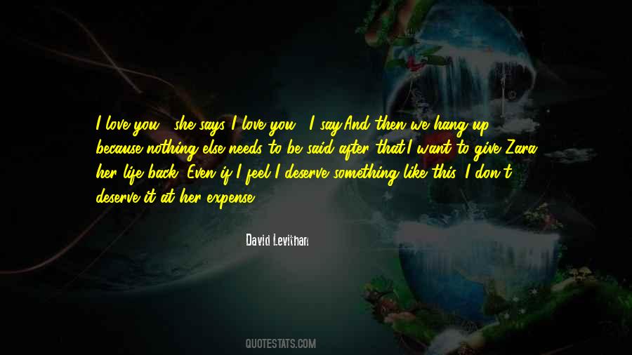 Quotes About Love You Want Back #453082 Quotes About Love You Want Back #453082