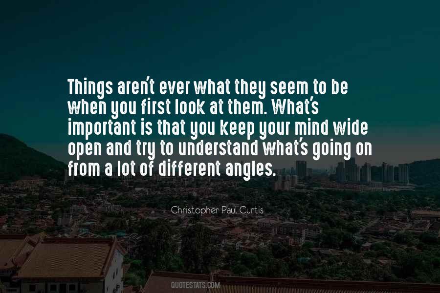 You Seem Different Quotes #1407709
