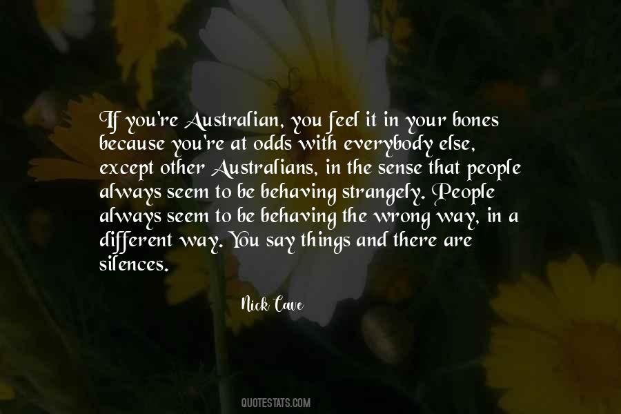 You Seem Different Quotes #1465783