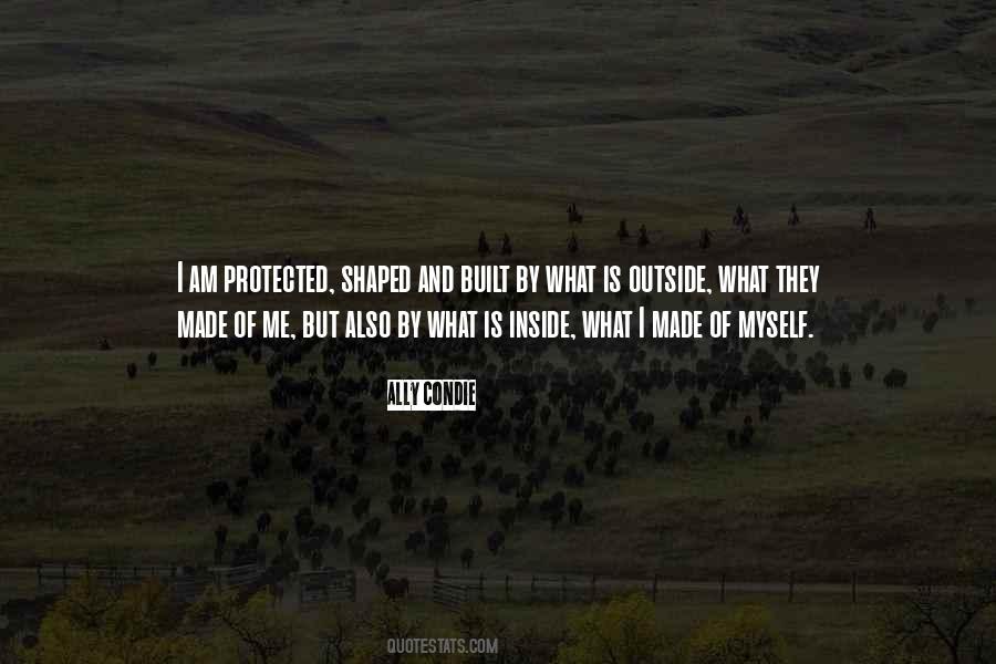 You Shaped Me Quotes #74686