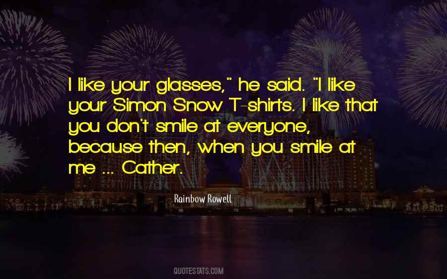 You Smile At Me Quotes #1812062
