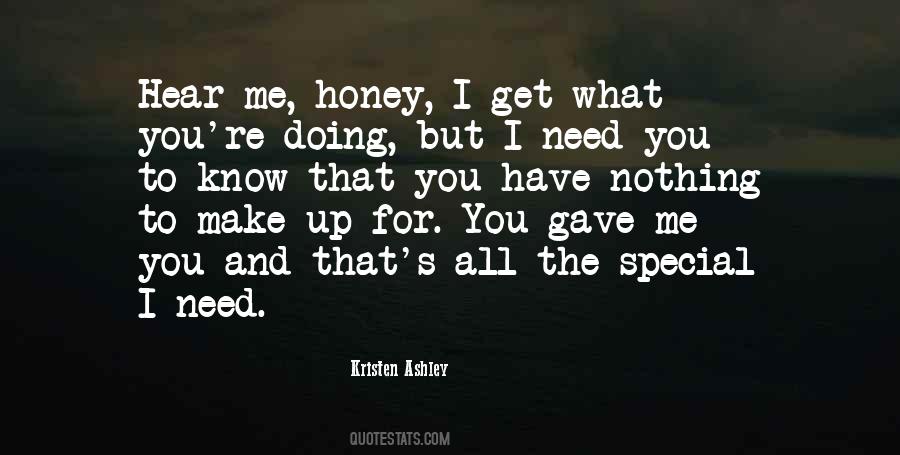 You Special To Me Quotes #1200891