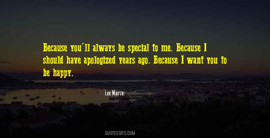 You Special To Me Quotes #778850