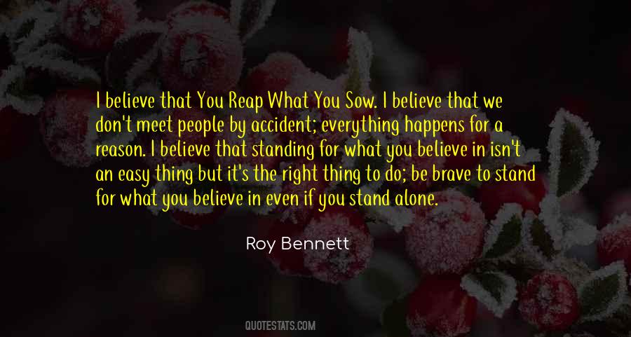 You Stand Alone Quotes #242631