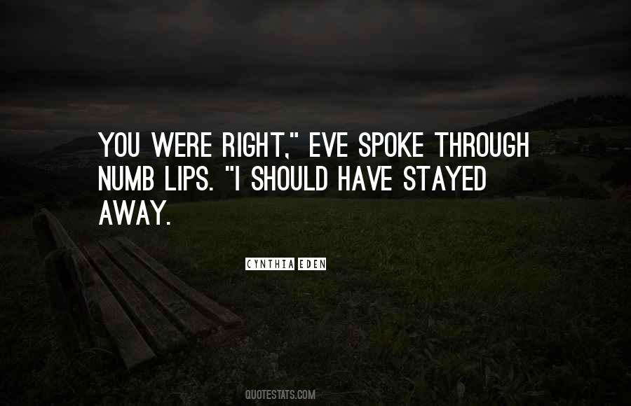 You Stayed Quotes #291072