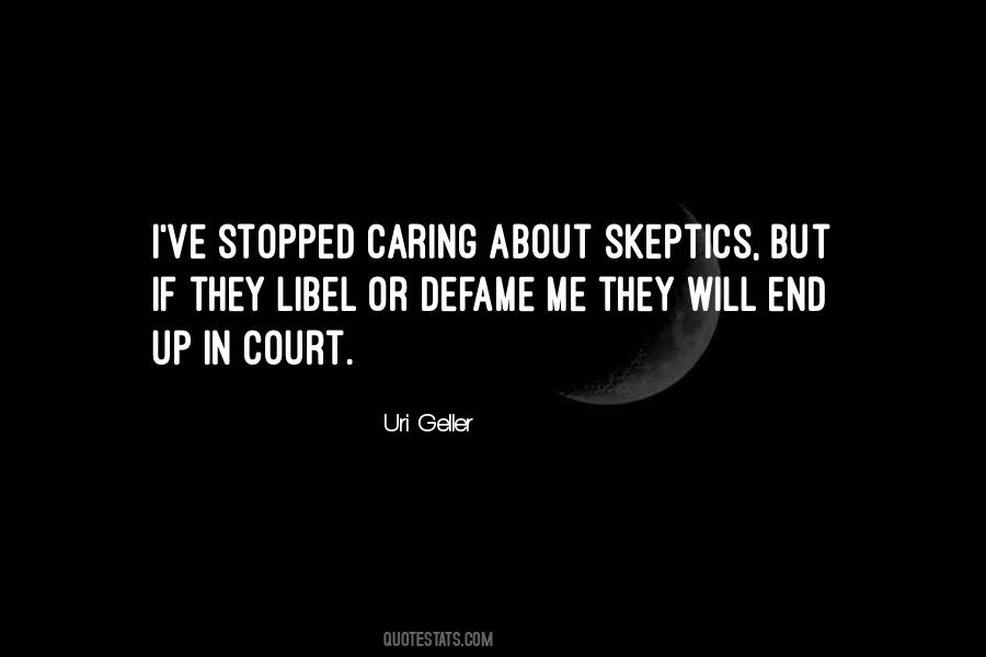 You Stopped Caring Quotes #1838001