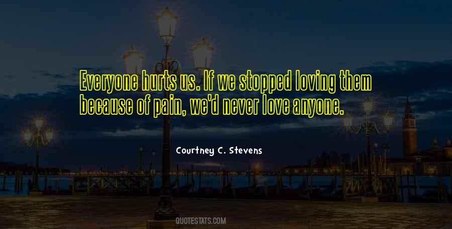 You Stopped Loving Me Quotes #1130295