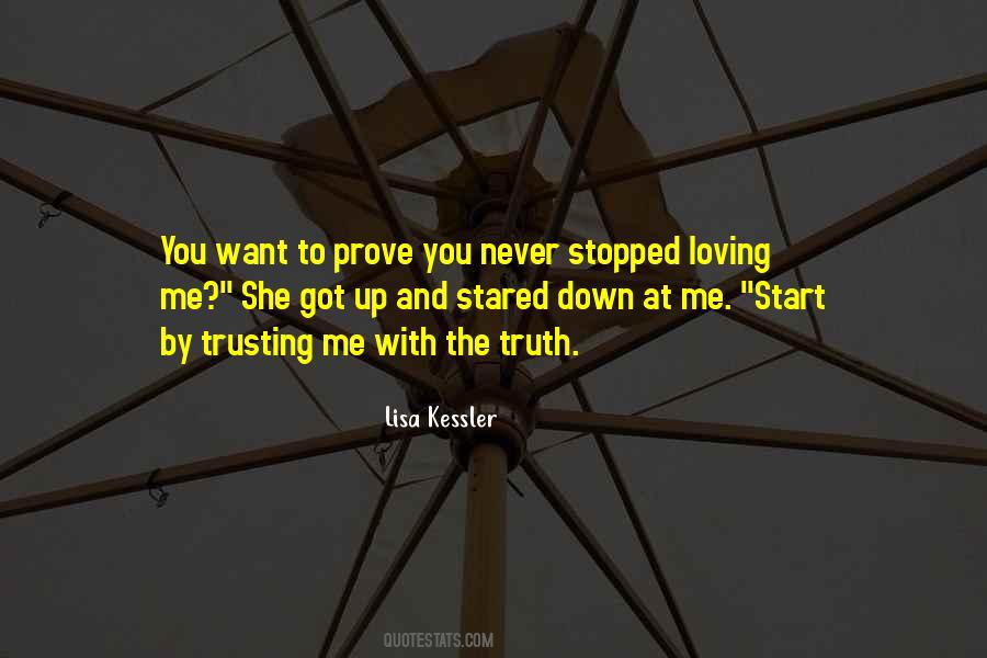 You Stopped Loving Me Quotes #1175371