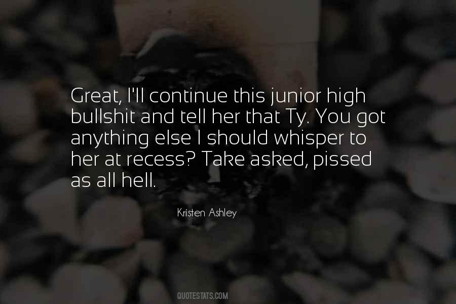 You Take Me High Quotes #136092