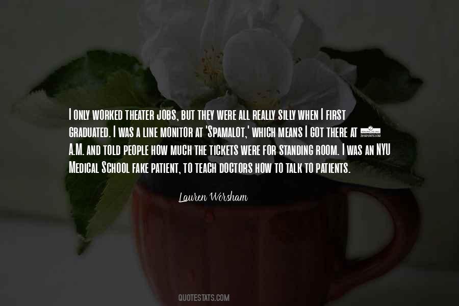 You Talk To Me First Quotes #1915