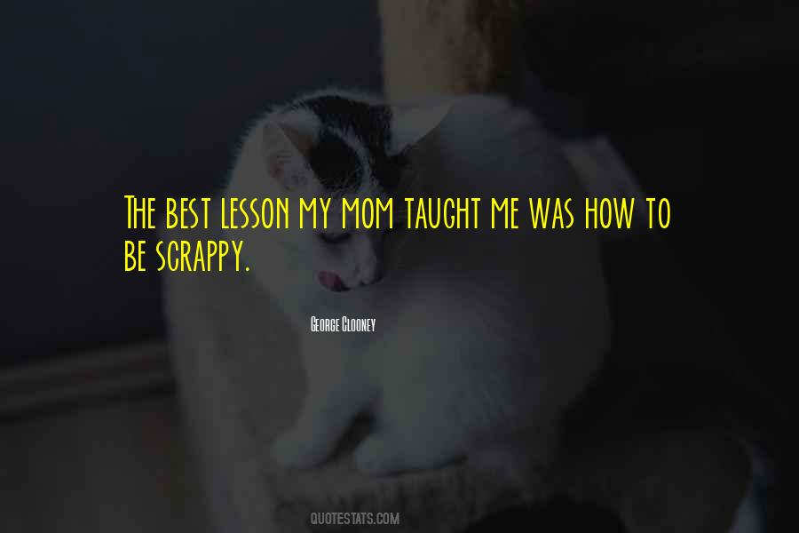 You Taught Me A Lesson Quotes #514180