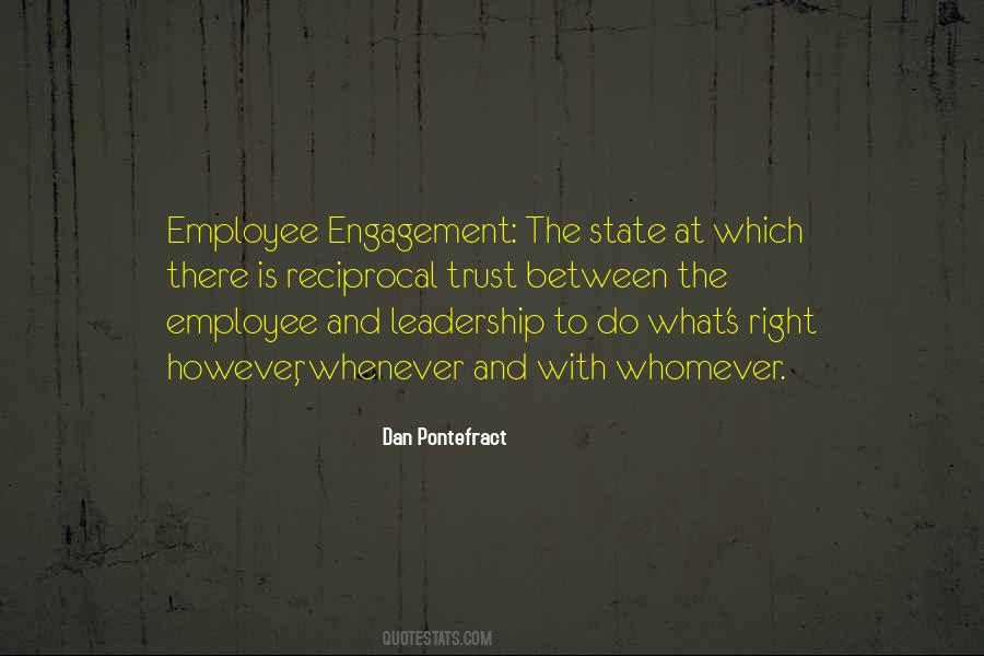 Quotes About Employee Engagement #1443425