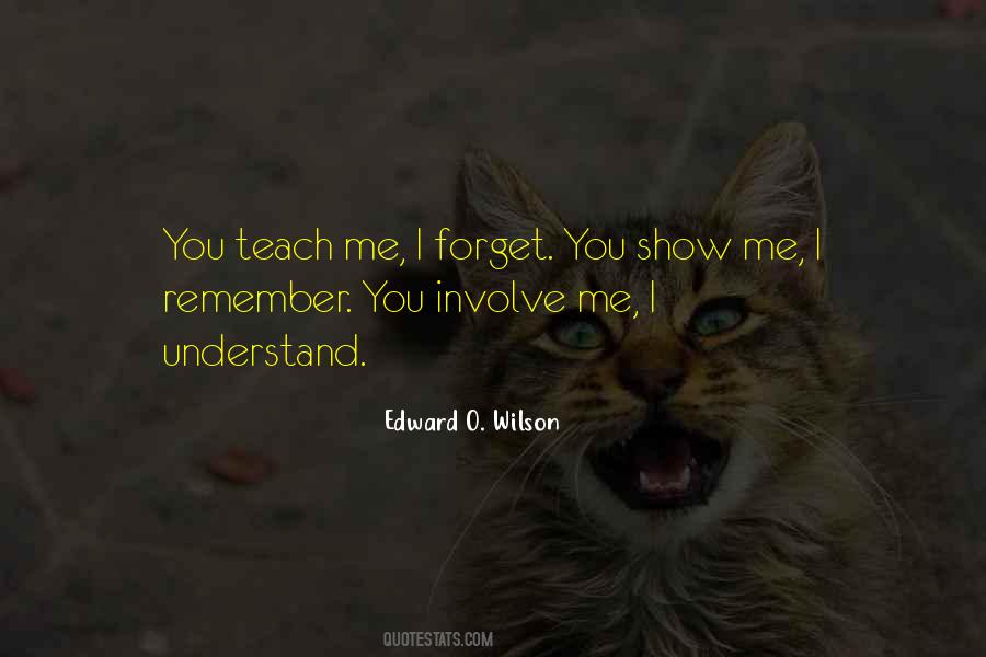 You Teach Me Quotes #1025424