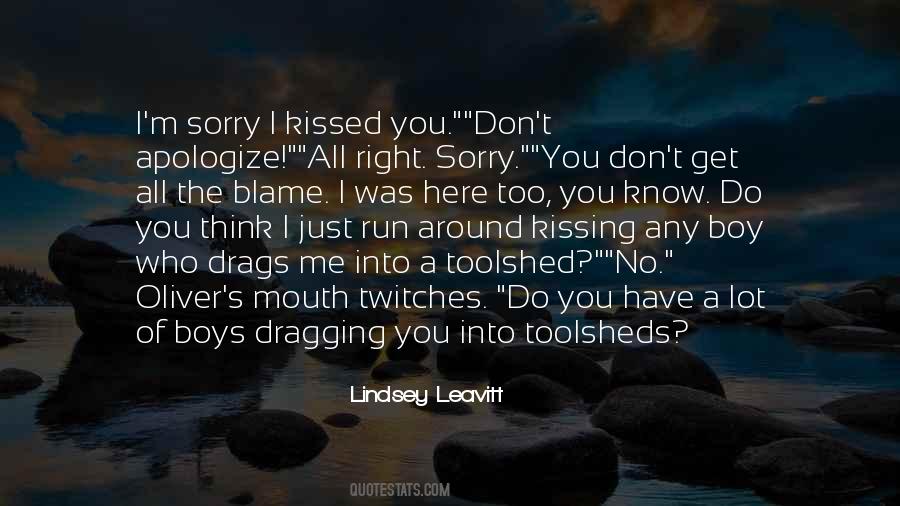 You Think I Don't Know Quotes #1042676
