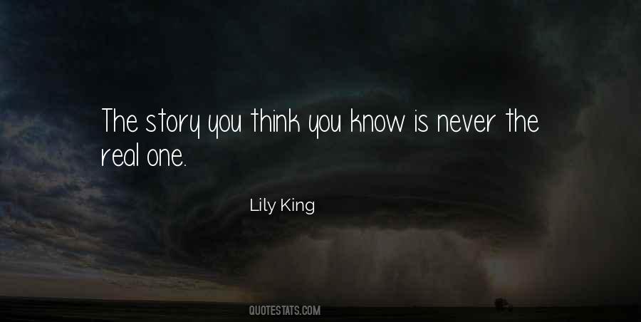 You Think You Know Quotes #123254