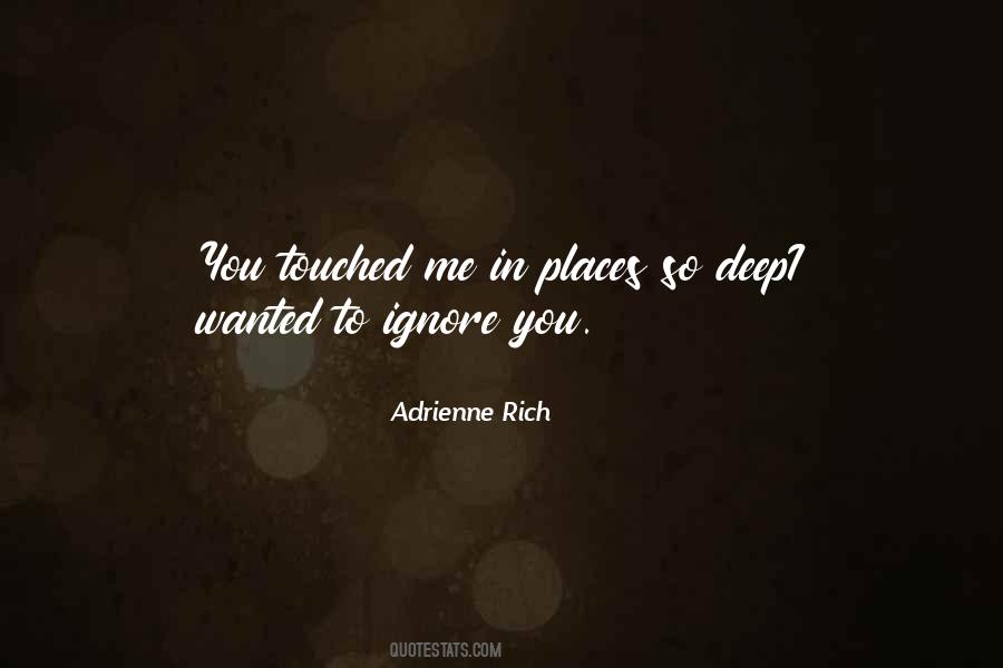 You Touched Me Quotes #1200106