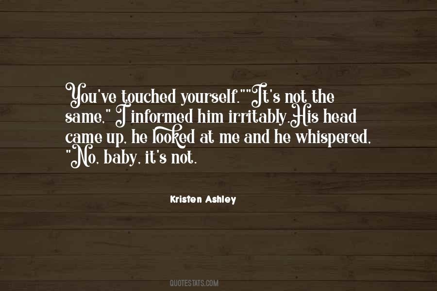 You Touched Me Quotes #801464