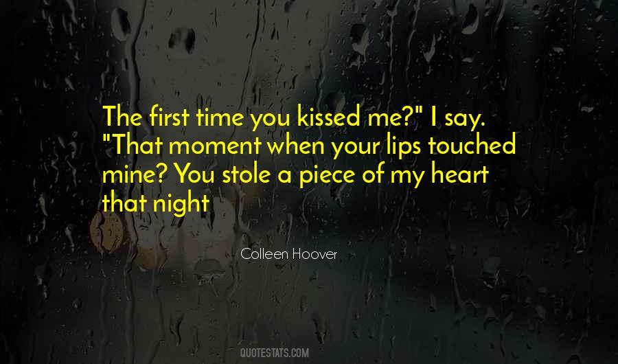 You Touched My Heart Quotes #1281710