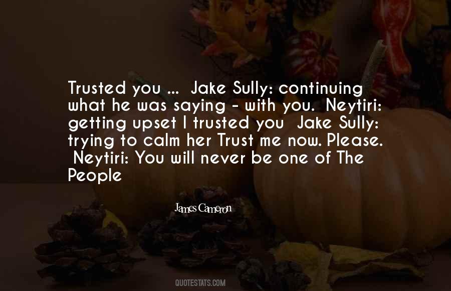 You Trusted Me Quotes #23230