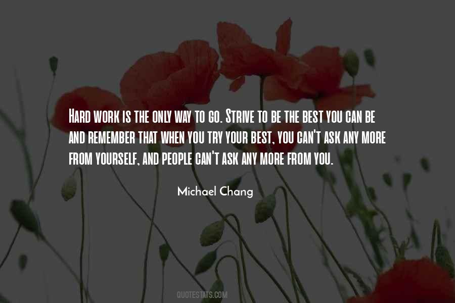 You Try Your Best Quotes #288004