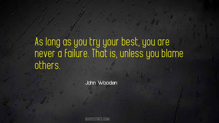 You Try Your Best Quotes #297623